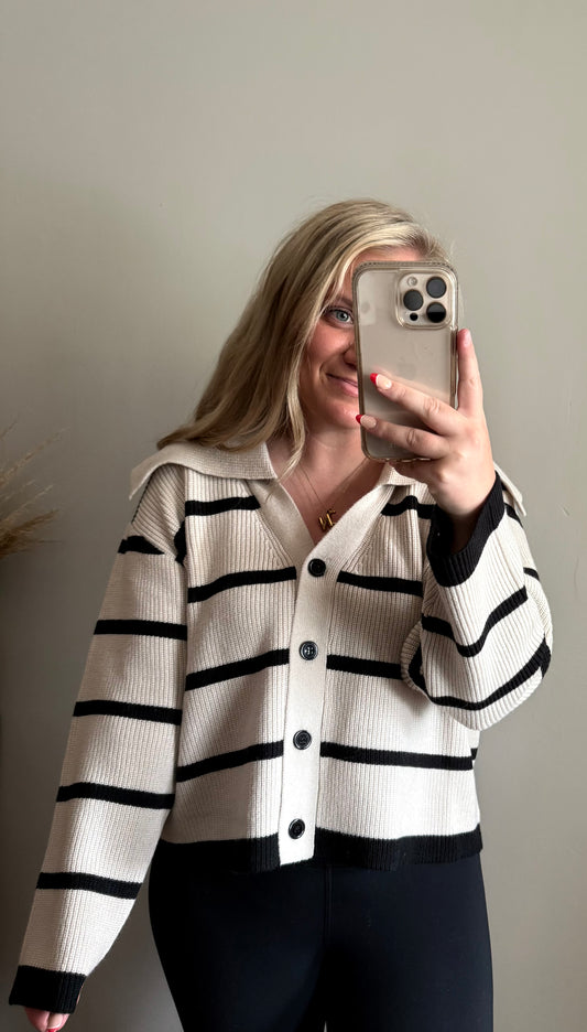 stevie striped sweater