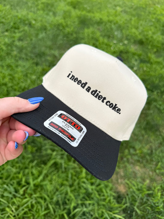 I need a diet coke trucker