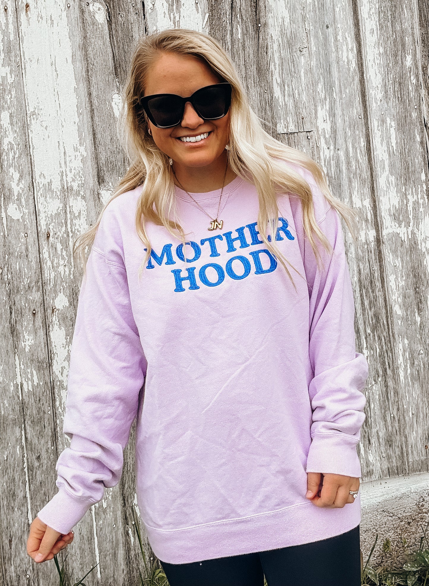 motherhood crewneck