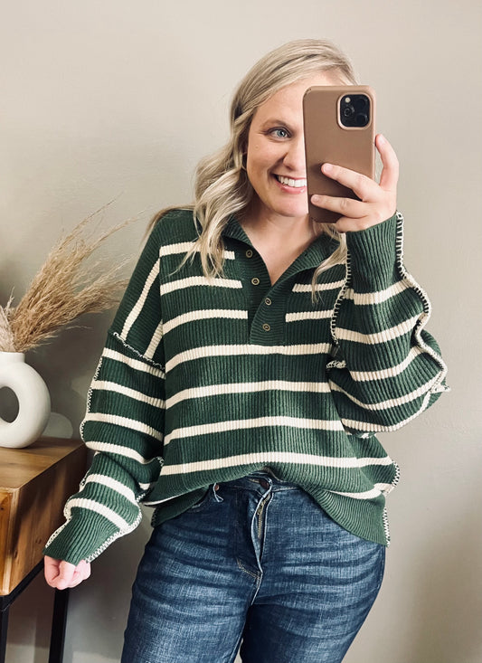 Vivian Sweater-Green