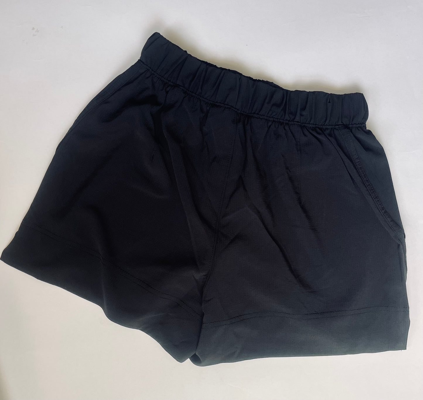 On the Go Shorts-Black